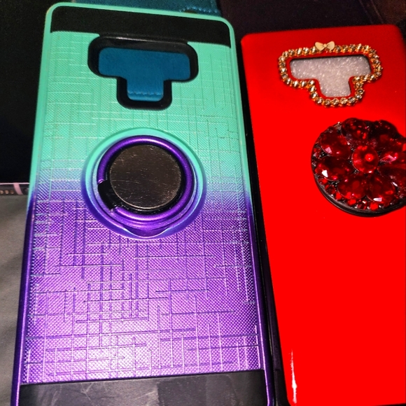 💜 Samsung Galaxy NOTE 9 Lavender N960U 128GB Unlocked Phone 7 Cases With Box 💜 - Picture 13 of 16